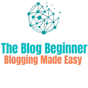 The Blog Beginner logo – symbolizing connection, growth, and the blogging journey